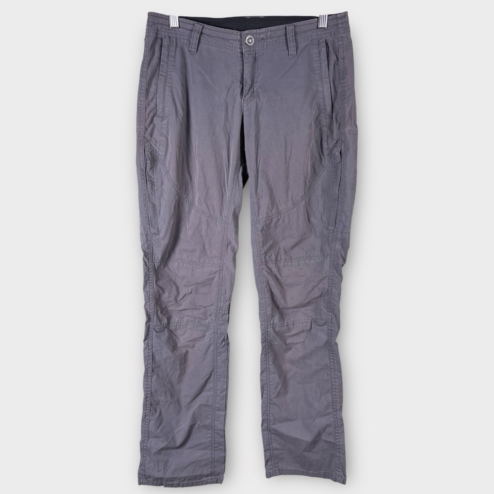 Kuhl Legendary Pants Womens 6 Gray Drawstring Performance Lightweight‎ Hiking